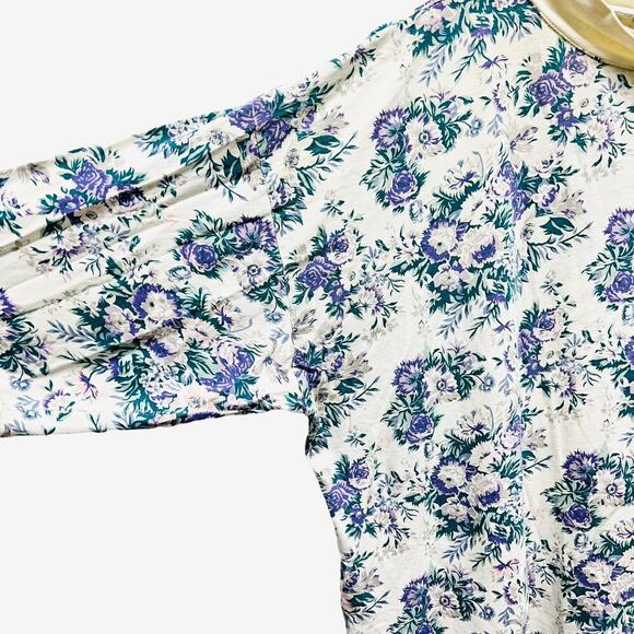 Vintage Victoria's Secret Gold Label Floral Top - Picture 4 of 8